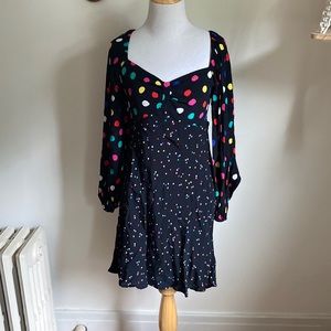 RIXO | Polka Dot Minidress